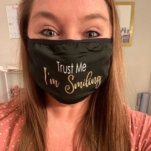 Trust Me I’m Smiling Mask